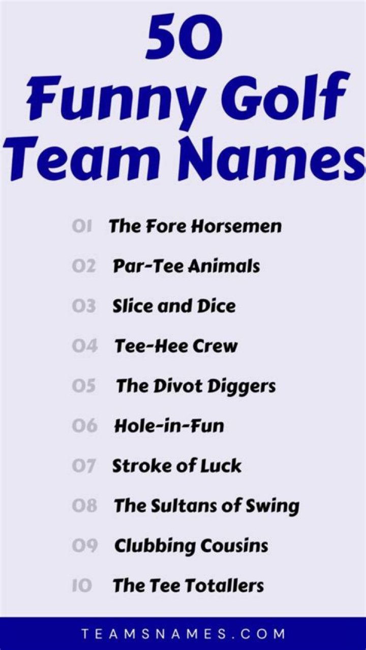 155 Ladies Golf Team Names You&rsquo;ll Love