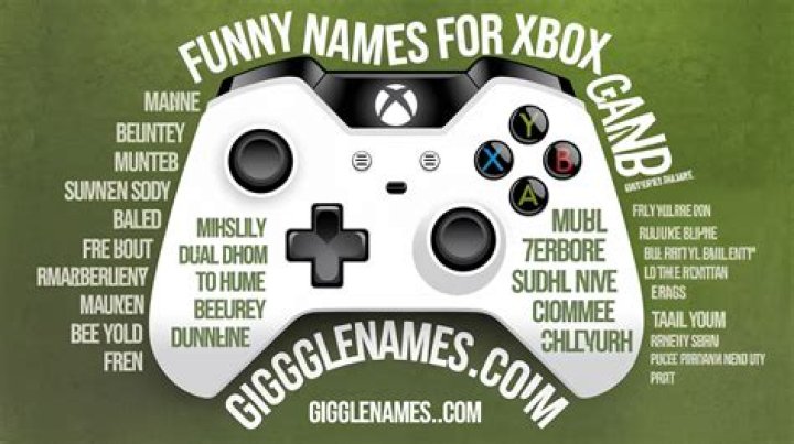 16+ Funny Gamertag Names Xbox Background