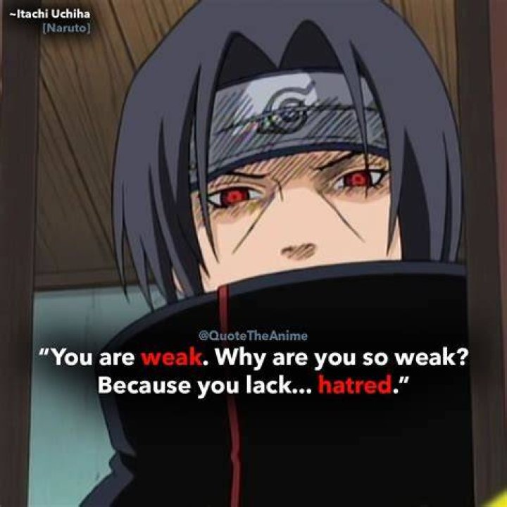 17+ Powerful Itachi Quotes (HQ Images) QTA Naruto quotes, Itachi