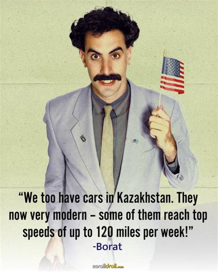 20+ Borat Quotes Funny Borat Quotes That Are Offensive