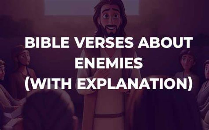 26 Bible verses about Enemies