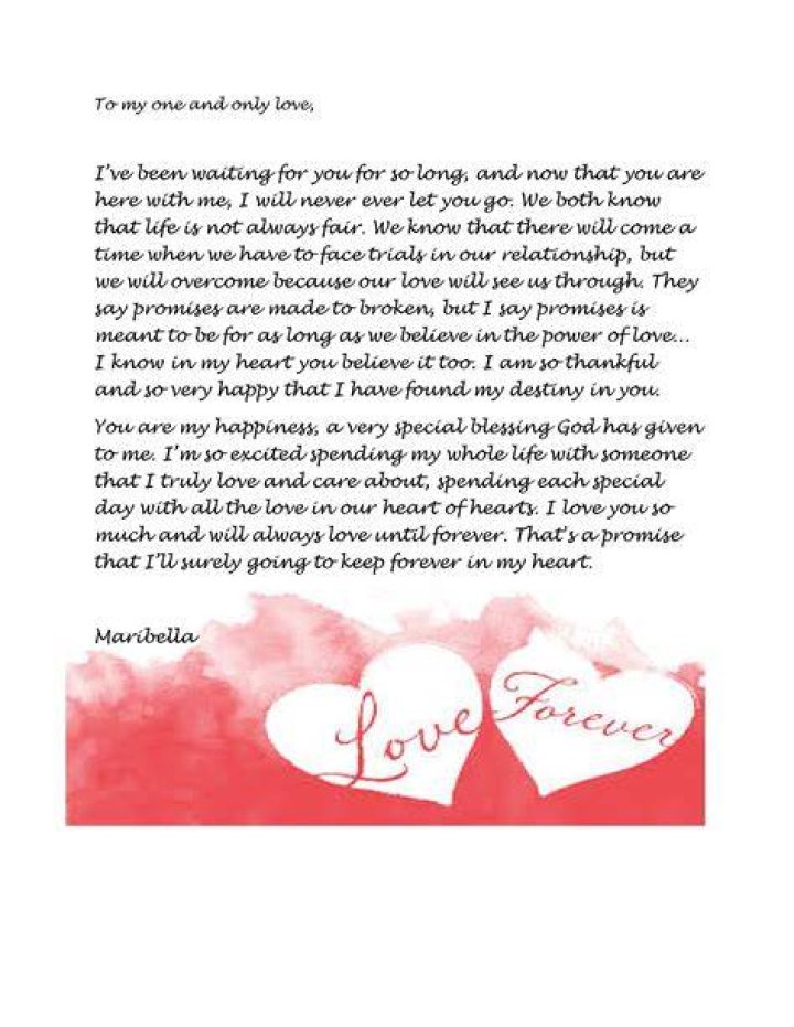 A love letter to my girlfriend. An open letter to my girlfriend Her