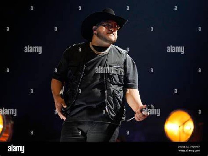 Adelaido Solis of Grupo Frontera performs at the Latin American Music