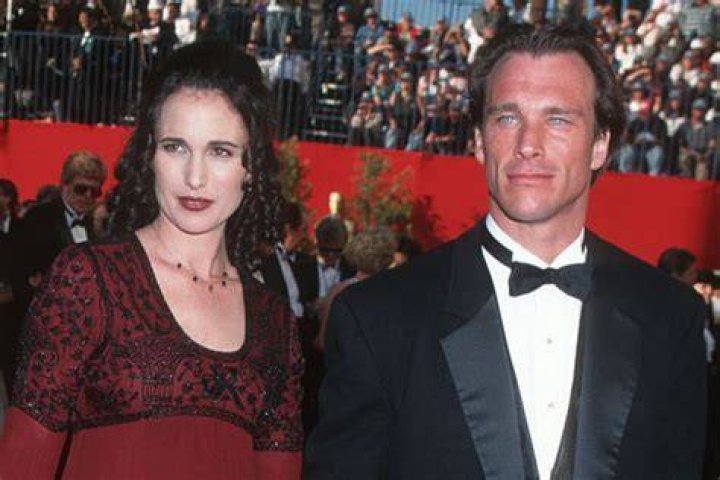 Andie Macdowell Husband Paul Qualley Editorial Stock Photo Stock