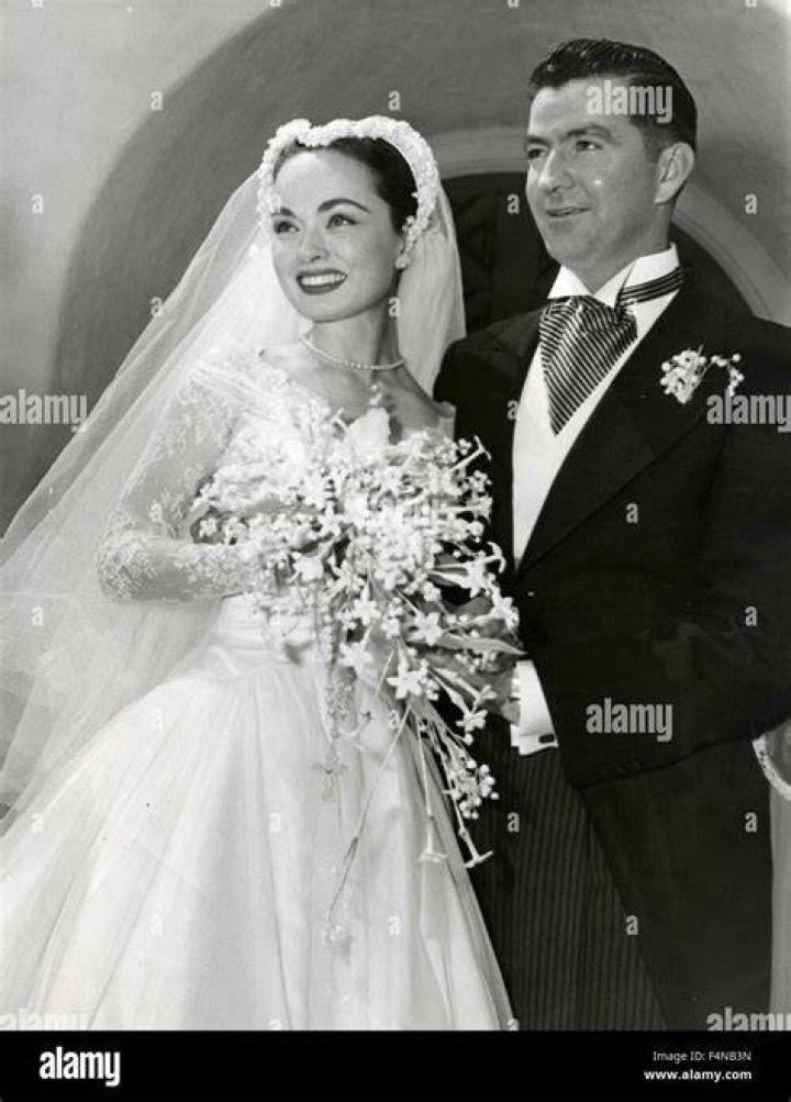 Ann Blyth and her husband James with one of their children Actress