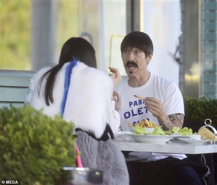 Anthony Kiedis, 60, dines out with Ukrainian contortionist Marina