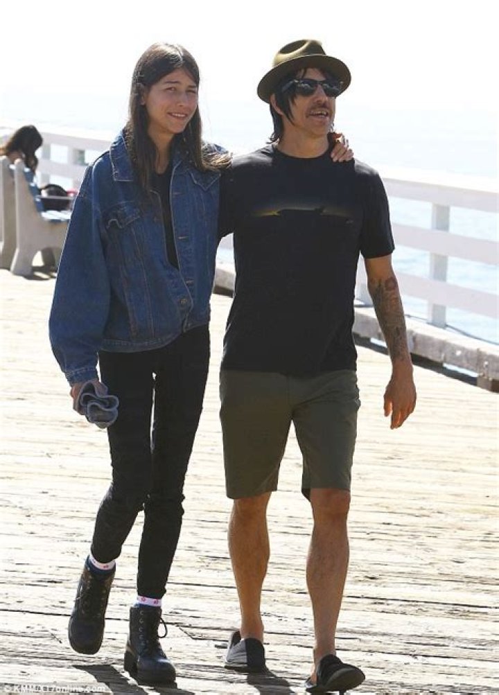 Anthony Kiedis and girlfriend Helena Vestergaard take loving stroll