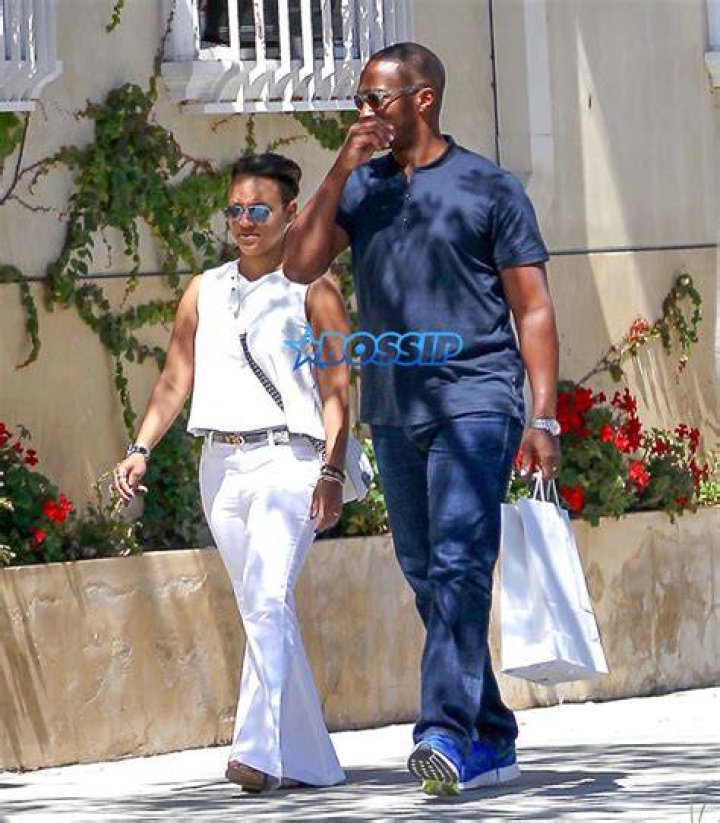 Anthony Mackie Photographed With Rarely Seen Wife