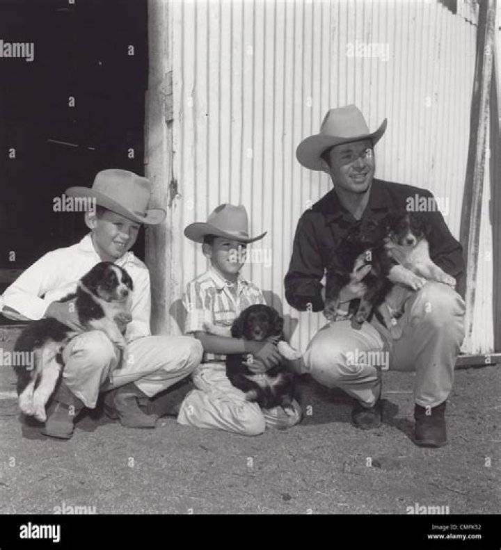 Audie Murphy and sons Incredible Audie Murphy with his sons Terry and