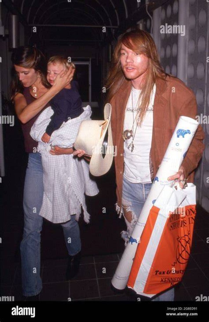 Axl & Stephanie Axl rose, Stephanie seymour, Erin everly