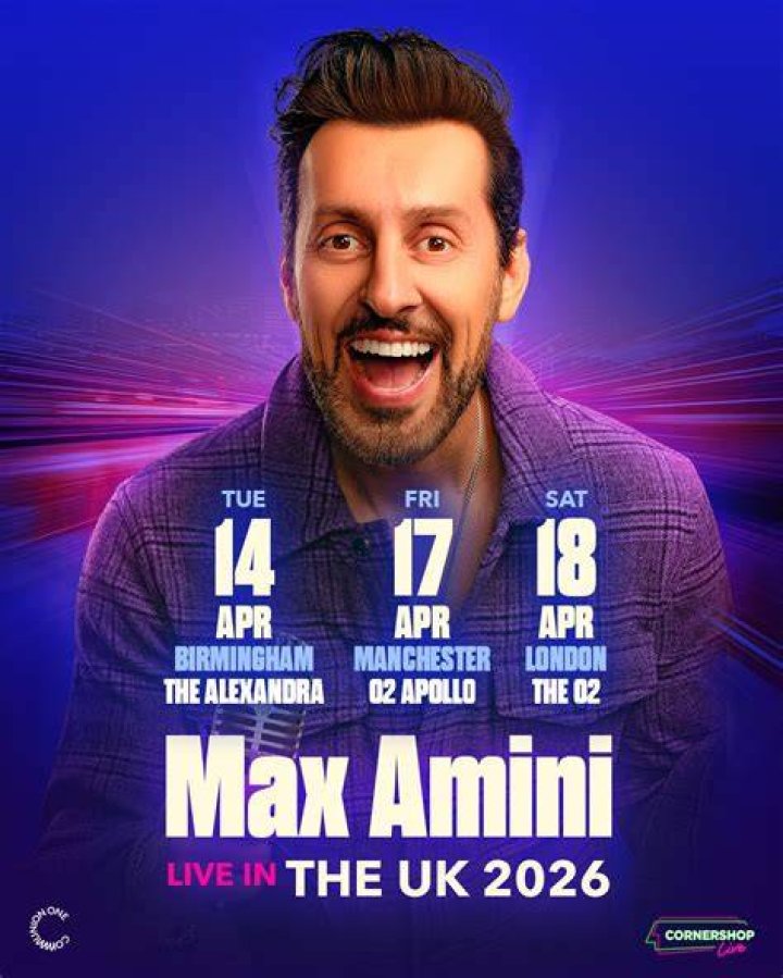 Bandsintown Max Amini Tickets HaHa Comedy Club, Feb 21, 2022