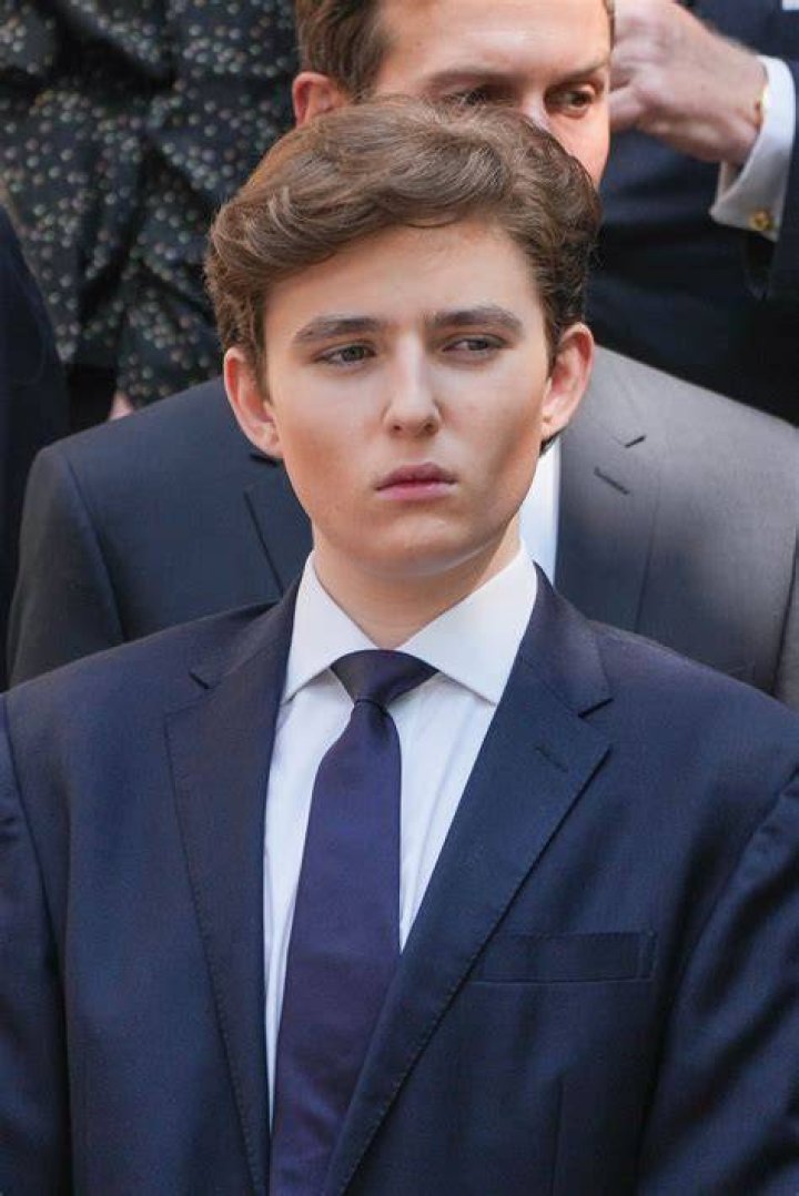 Barron Trump spotted at Ivana Trump&rsquo;s funeral in rare public appearance