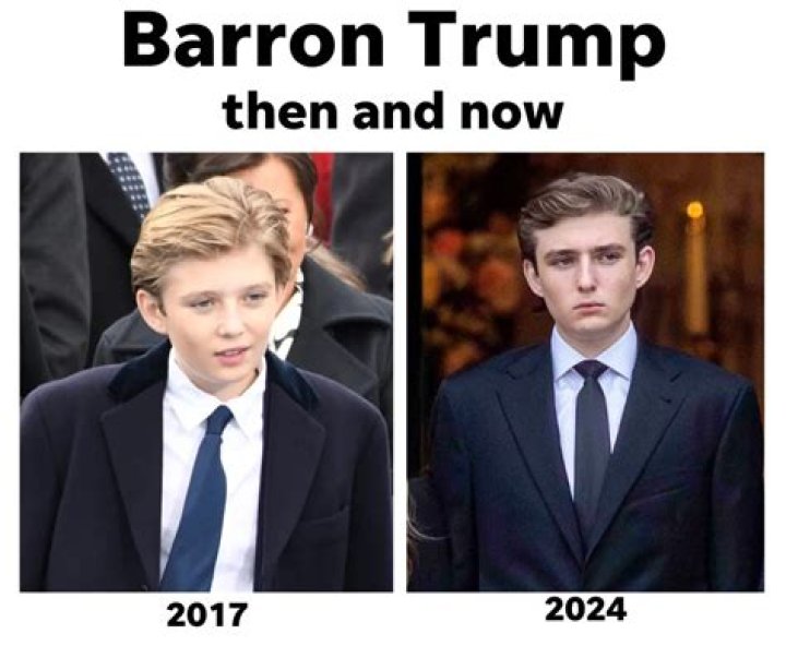 Barron Trump&rsquo;s Growth Spurt Shocks Supporters Who Notice He's Taller