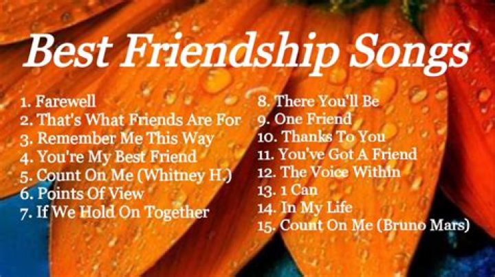 BEST FRIENDSHIP SONGS NONSTOP YouTube