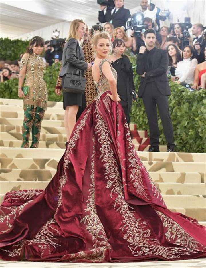 Blake Lively MET Gala 2018 &bull; CelebMafia