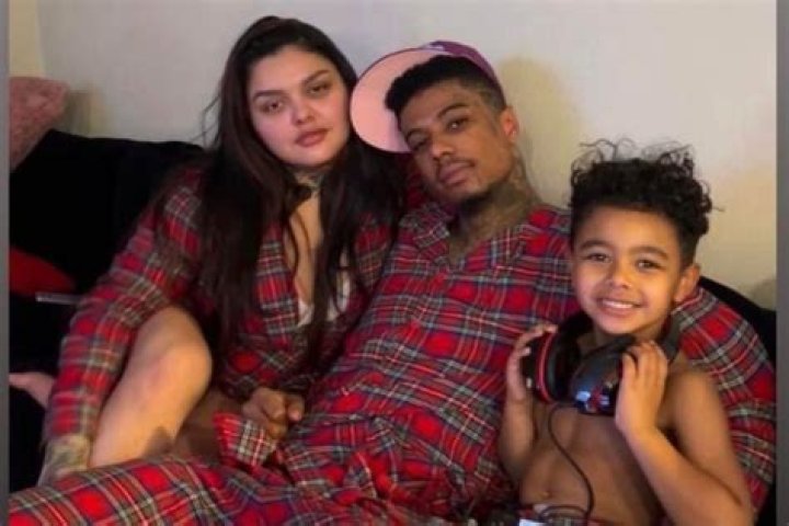 Blueface Spent Christmas With His Baby Mama Jaidyn Alexis Not His