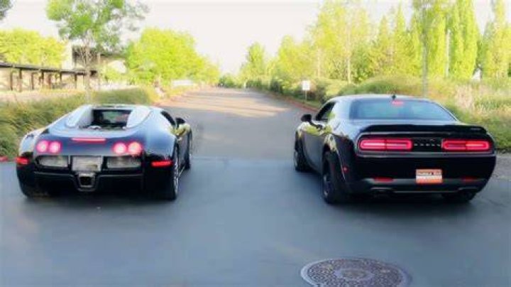 Can a Dodge Demon beat a Bugatti?