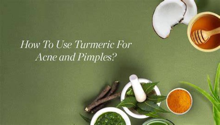 Can applying turmeric cause acne?
