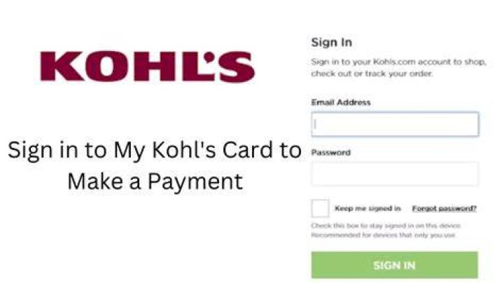 Can I Pay My Kohls Bill Without Logging in?