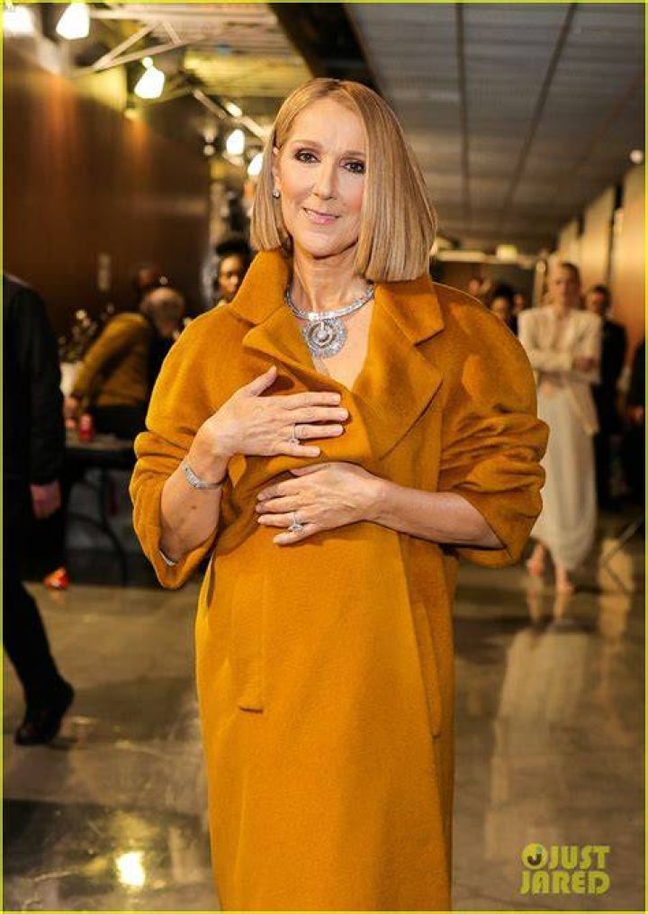 Celine Dion makes appearance at Grammys to present album of the year