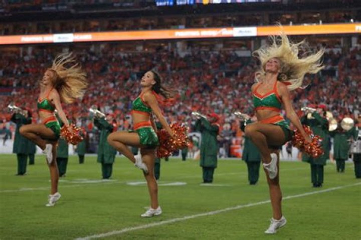 Cheerleaders of Football Bowl Season