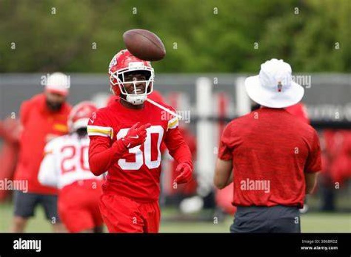 Chiefs Rookie Minicamp Running back Isiah Pacheco carries a chip on