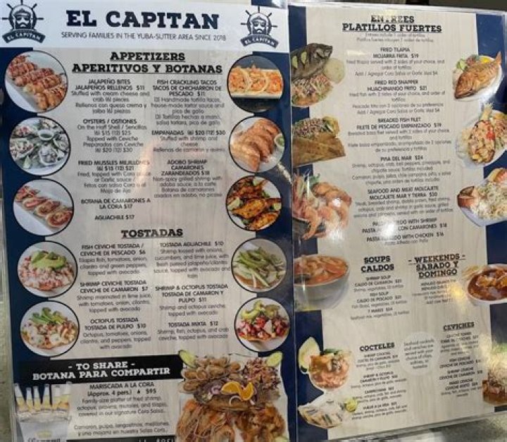 Contact Us Mariscos El Capitan Mexican Restaurant in Santa Ana, CA