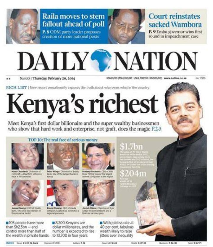 Daily Nation Breaking News, Kenya, Africa, Politics, Business, Sports