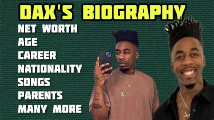 Dax Rapper Biography Real Name, Age, Net Worth, Height, Parents