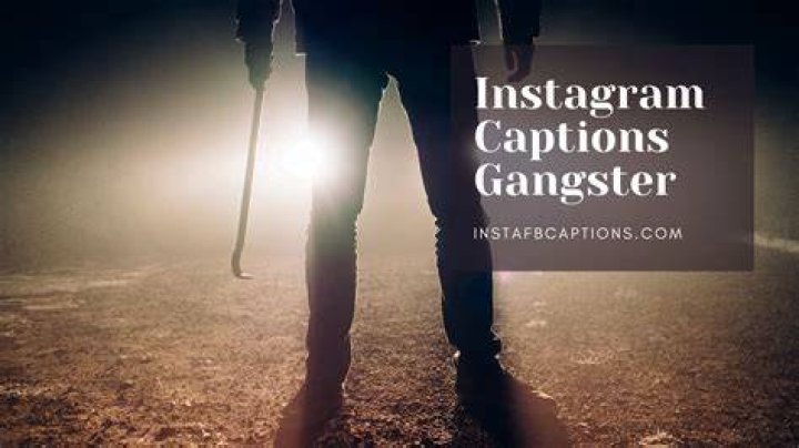 Dominating Gangster Instagram Captions Unleash Your Inner Boss