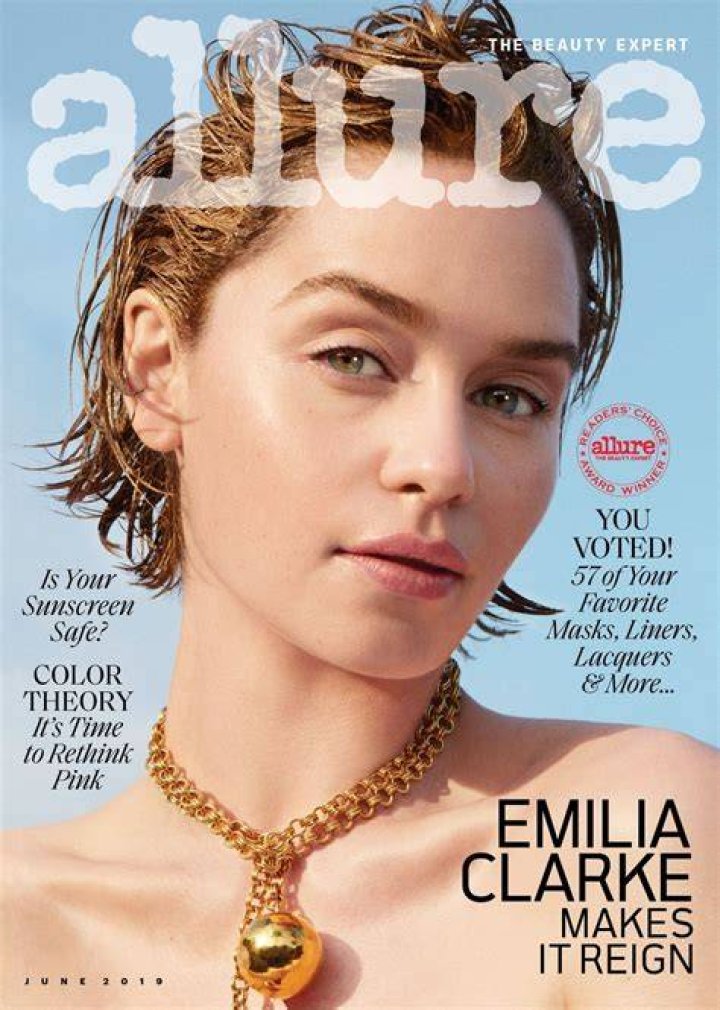 Emilia Clarke Allure June 2019 &bull; CelebMafia