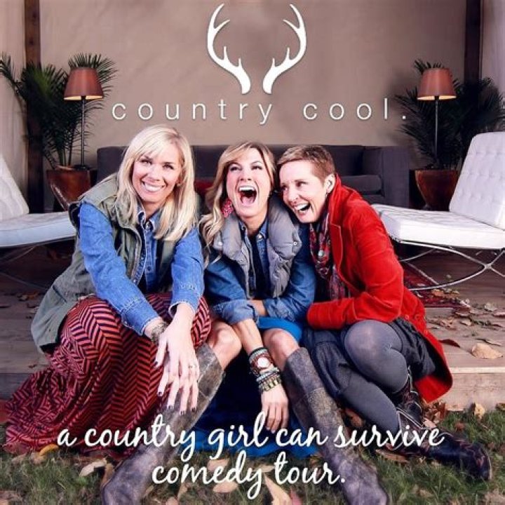 Funny friends Karen Mills, Leanne and Trish Suhr are Country