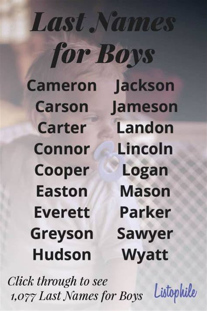 Handsome Boy Last Names handsomejullla