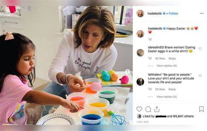 Hoda Kotb Celebrates Easter And Mother's Birthday With Sweet Family Photos