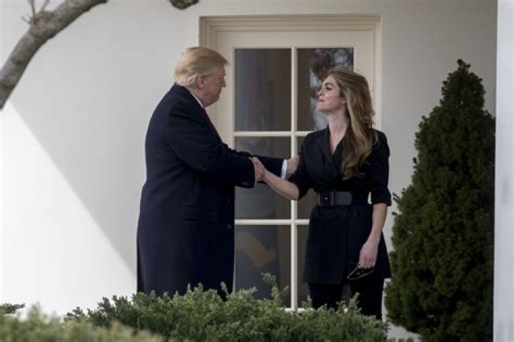 Hope Hicks, Trump's longtime "body man" are headed back to the White House.