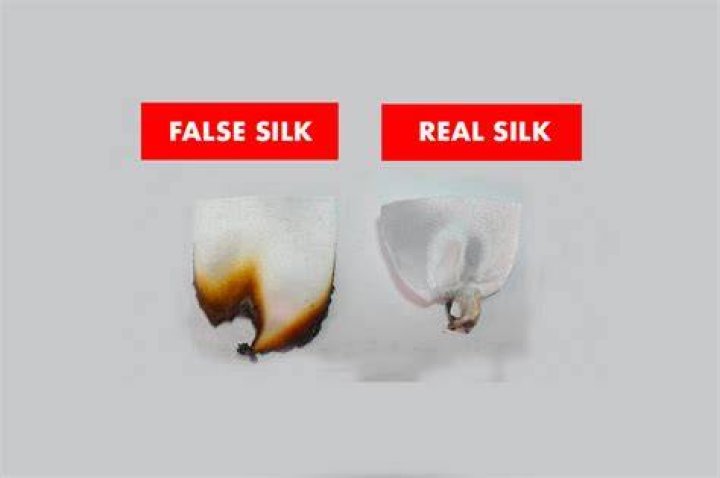 How can you tell if something is 100% silk?
