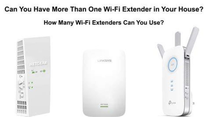 How many Netgear extenders can I use?