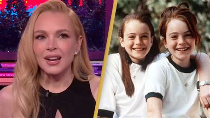 Is Lindsay Lohan a twin in real life?