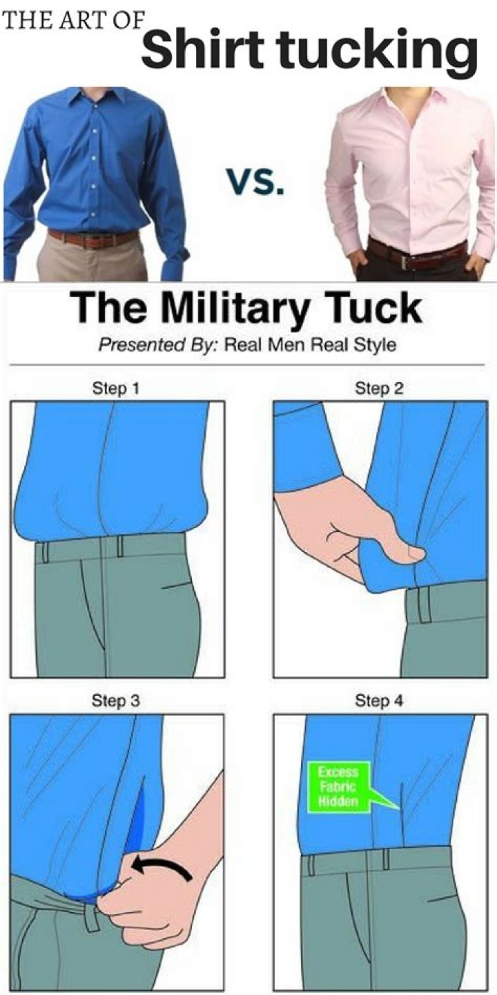 Is tucking in a shirt fashionable?