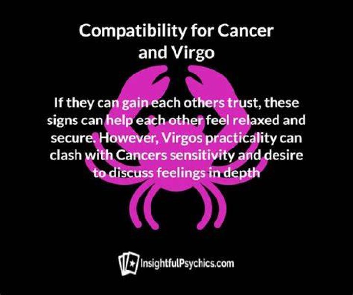 Is Virgo Good With Cancer / Zodiac Couples Virgo/Capricorn The Power