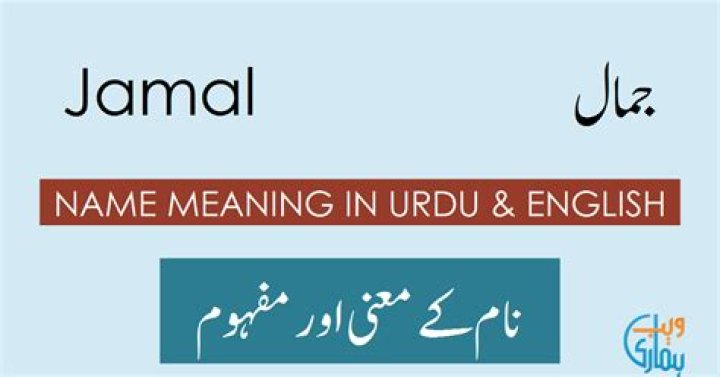 jamal Name Meaning, Origin, History, And Popularity MomJunction