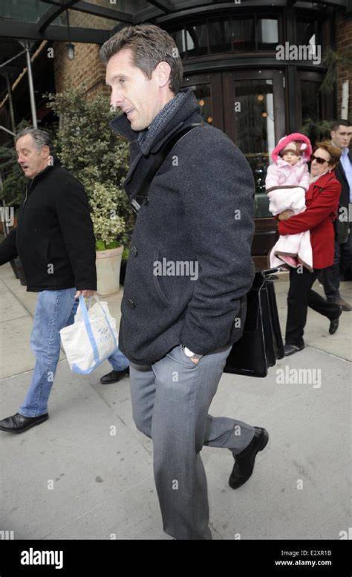 Jason Hoppy seen out and about in SoHo with his parents Robert and