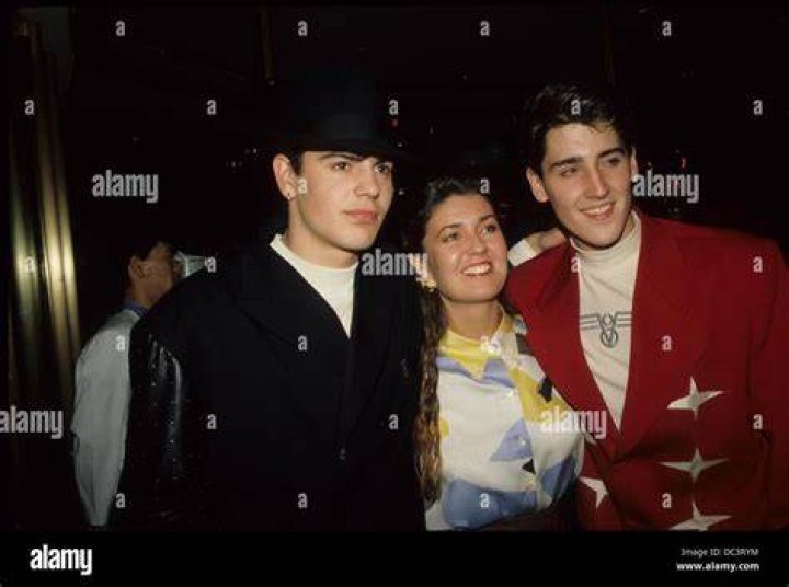 JORDAN KNIGHT JONATHAN KNIGHT sister Allison Knight at the Stock Photo