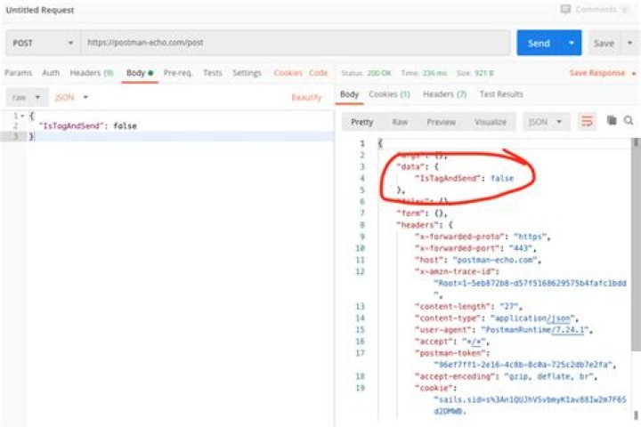 JSON POST request using app sends empty body &middot; Issue 8455