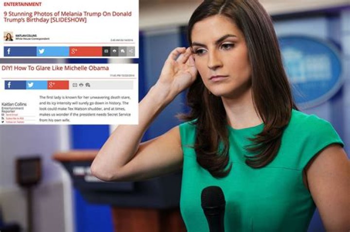 Kaitlan Collins bylines deleted on stories she did for Tucker Carlson site