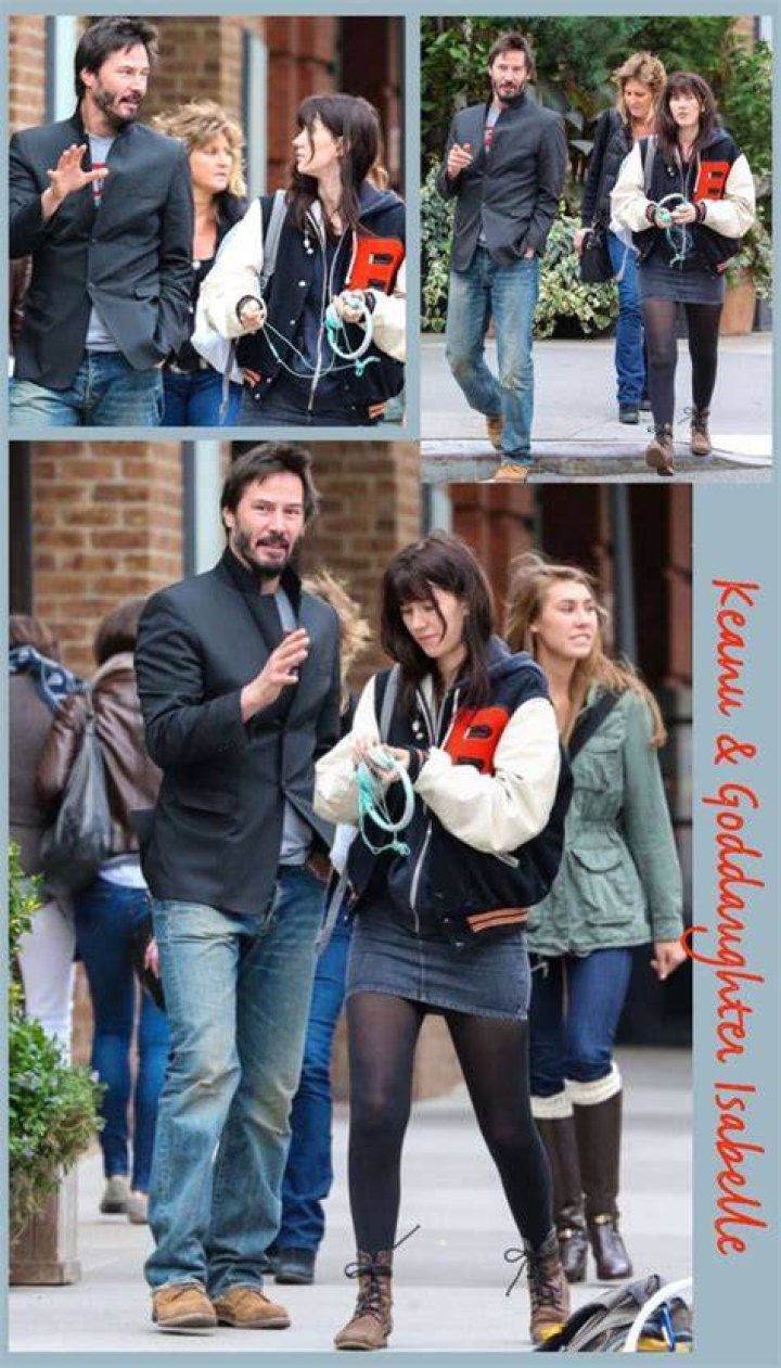 Keanu out with Isabelle Keanu reeves family, Keanu reeves, Keanu reaves