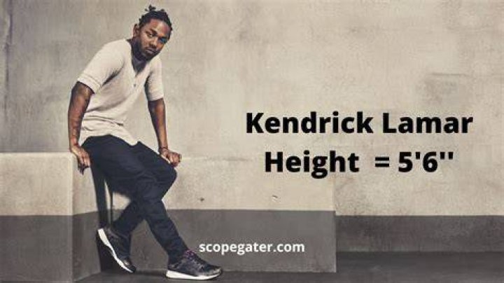 Kendrick Lamar height, weight and body measurements