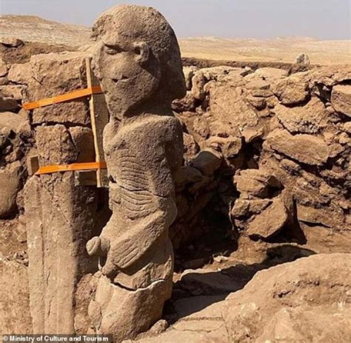 &ldquo;Masked&rdquo; Statue Discovered in 5,000YearOld Grave in Siberia