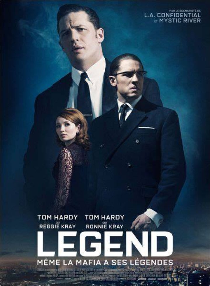 Legend (2015) Real gangster, Tom hardy, Movies