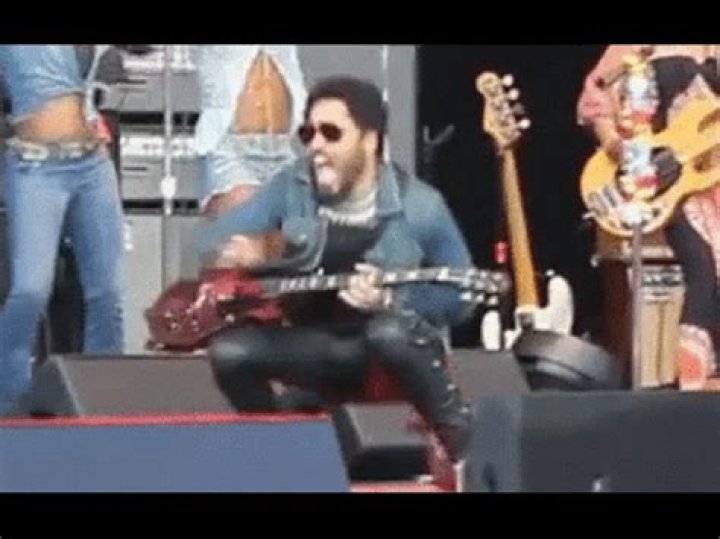 Lenny Kravitz Dick Falls Out Telegraph